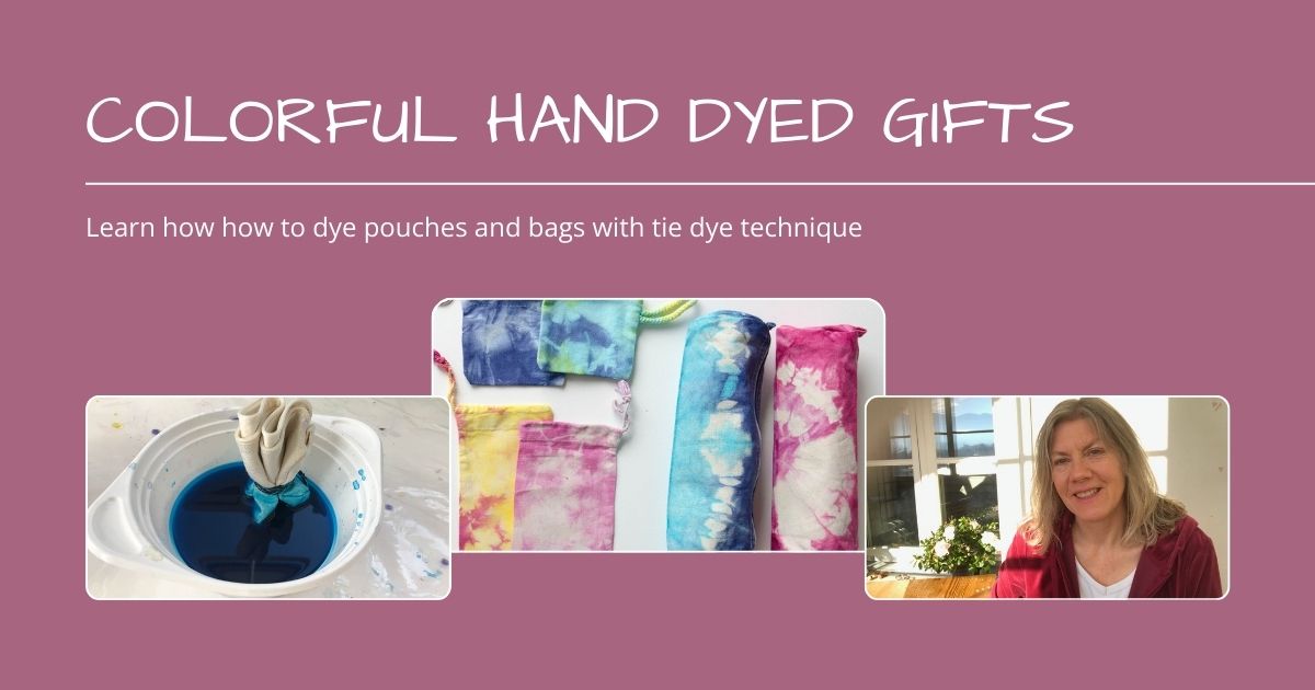 tie dye bags workshop